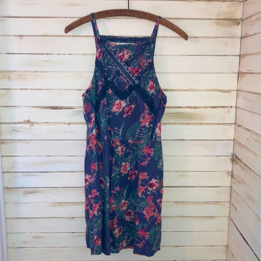 Roxy Summer Dress Flowers Women’s Size Small Adjustable Straps